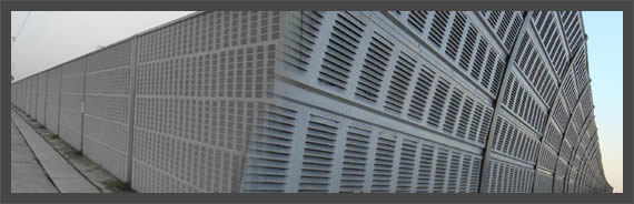 Perforated Aluminum Alloy Panels Used as Sound Barriers