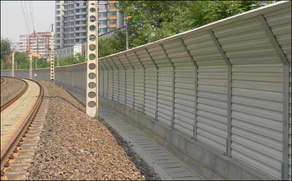 Outdoor Sound Absorbing Panels